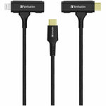 Verbatim 1.20 m Lightning/USB-C Data Transfer Cable