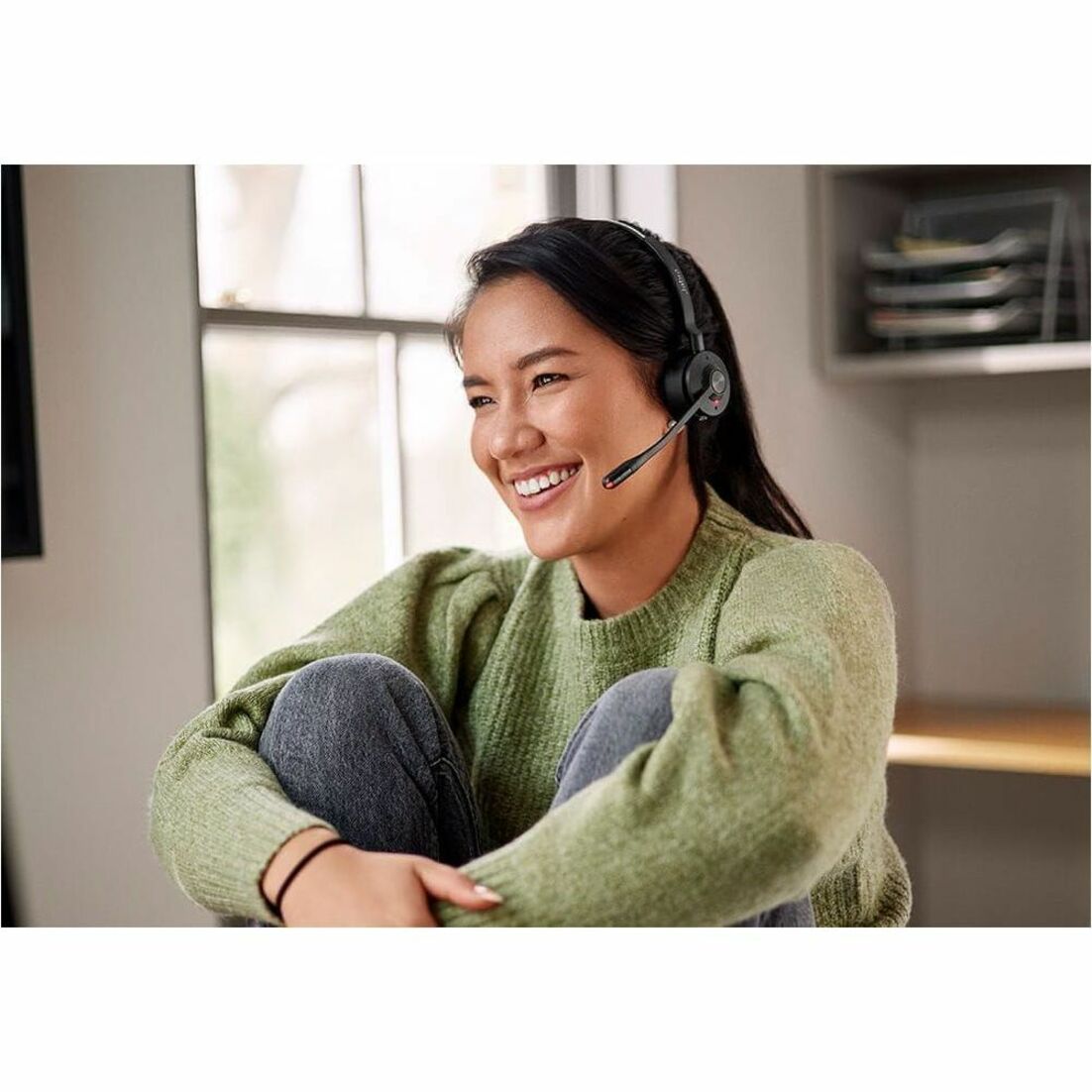 Jabra Engage 55 SE Wired/Wireless Over-the-head, On-ear Stereo Headset - Alternate view 7