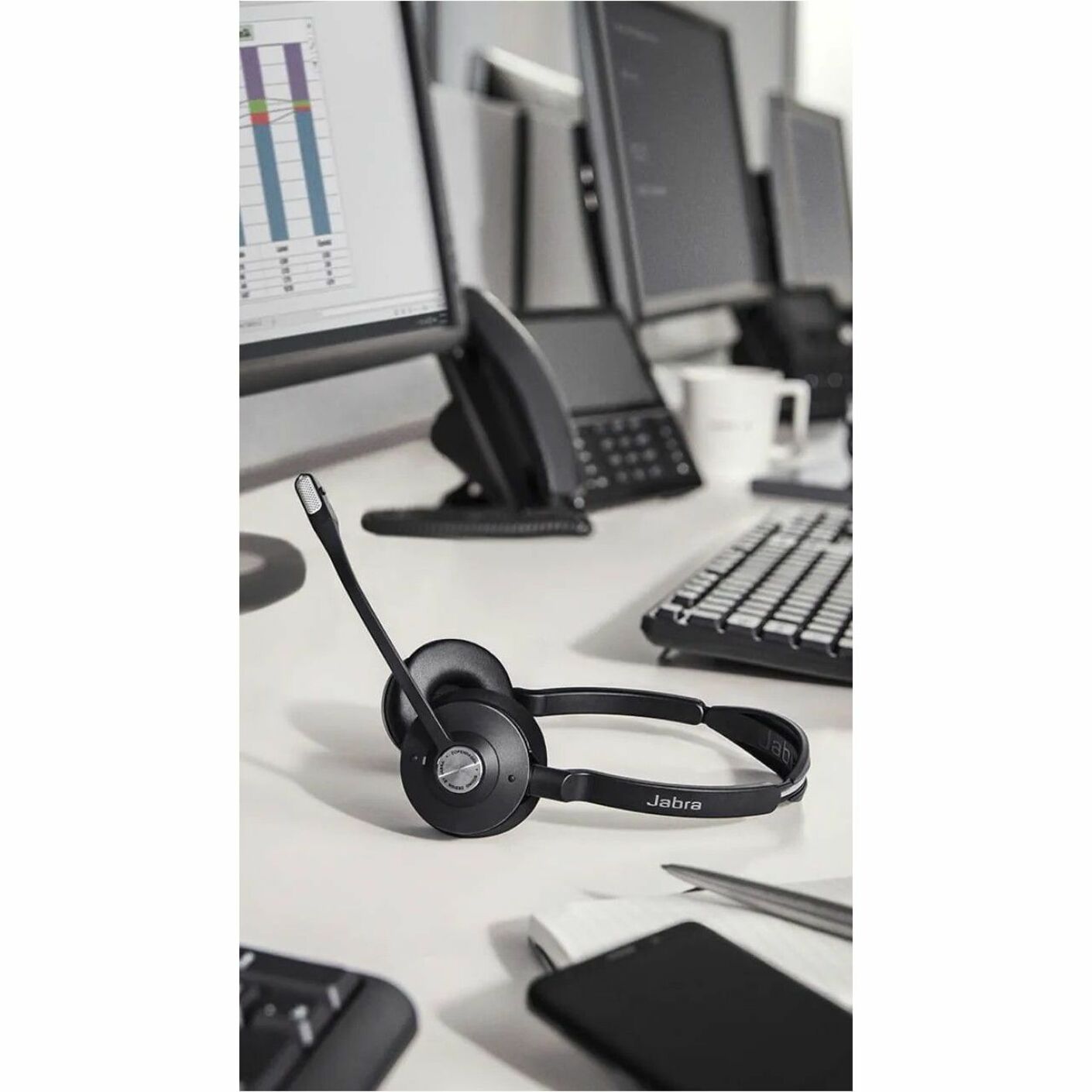 Jabra Engage 75 SE Wireless On-ear, Over-the-head Stereo Headset - Black - Alternate view 6