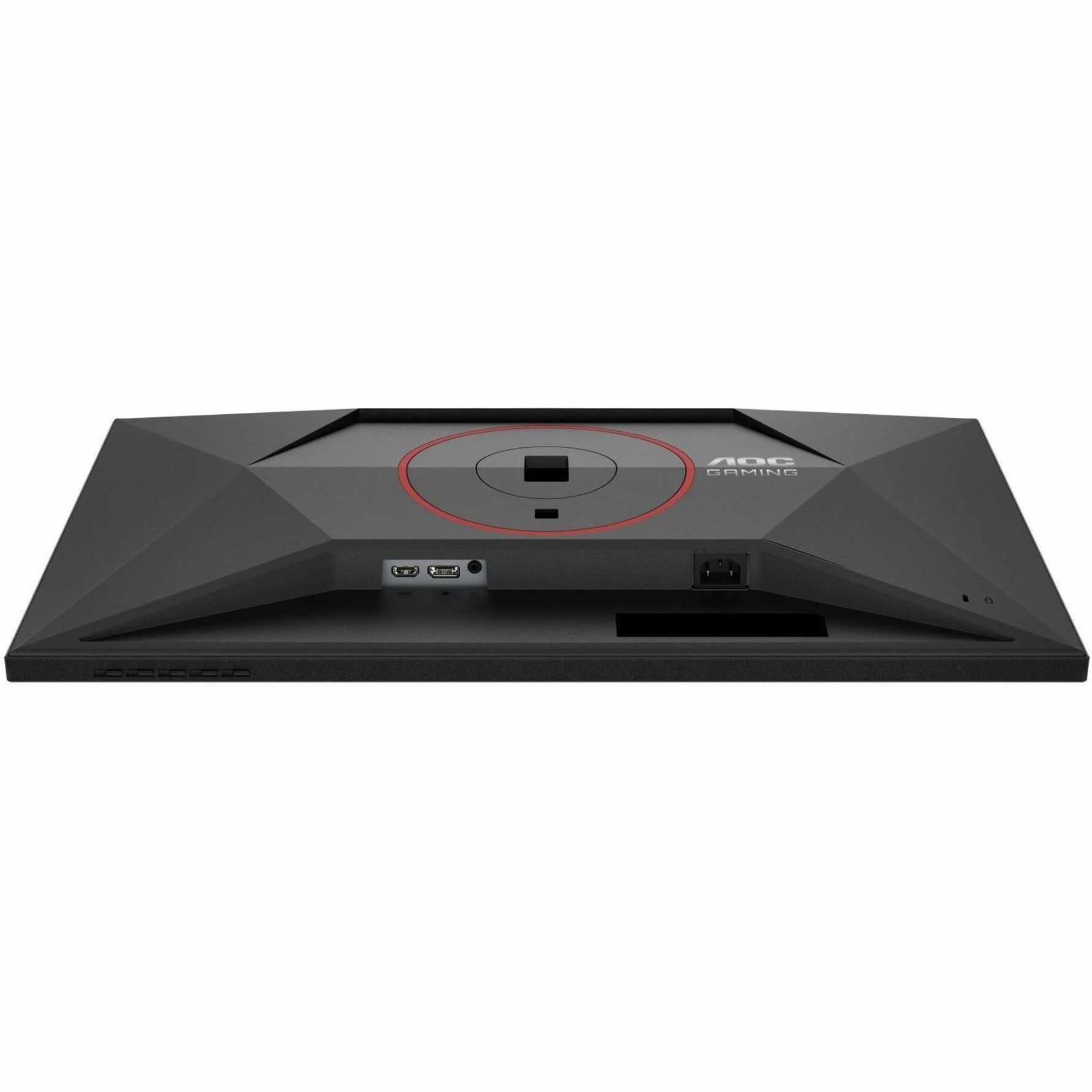 AOC Q27G4F 27' Class WQHD Gaming LED Monitor - Black, Red - Bottom view