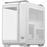 TUF GT502 Gaming Computer Case - ATX Motherboard Supported - Mid-tower - Tempered Glass - White - Left view