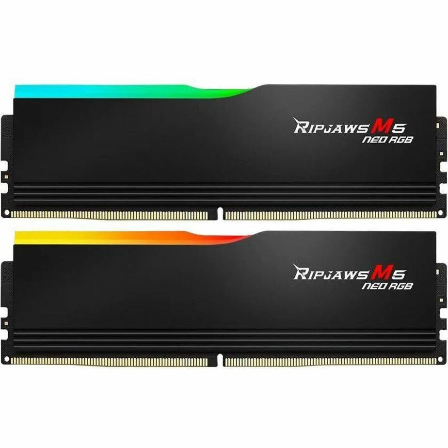 G.SKILL Ripjaws M5 Neo RGB RAM Module for Motherboard, Gaming Desktop Computer - 64 GB (2 x 32GB) - RGB - DDR5-6000/PC5-48000 DDR5 SDRAM - 6000 MHz - CL36 - 1.35 V