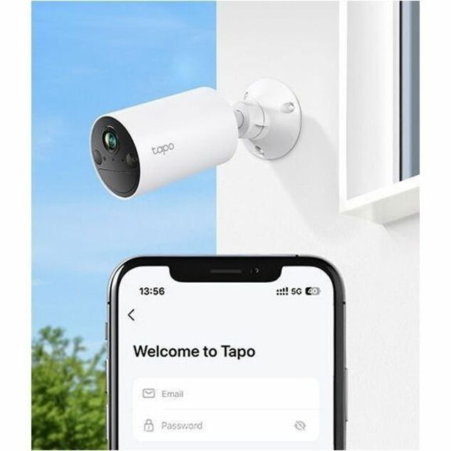 Tapo Smart TC82 3 Megapixel Indoor/Outdoor 2K Network Camera - Colour - 1 Pack