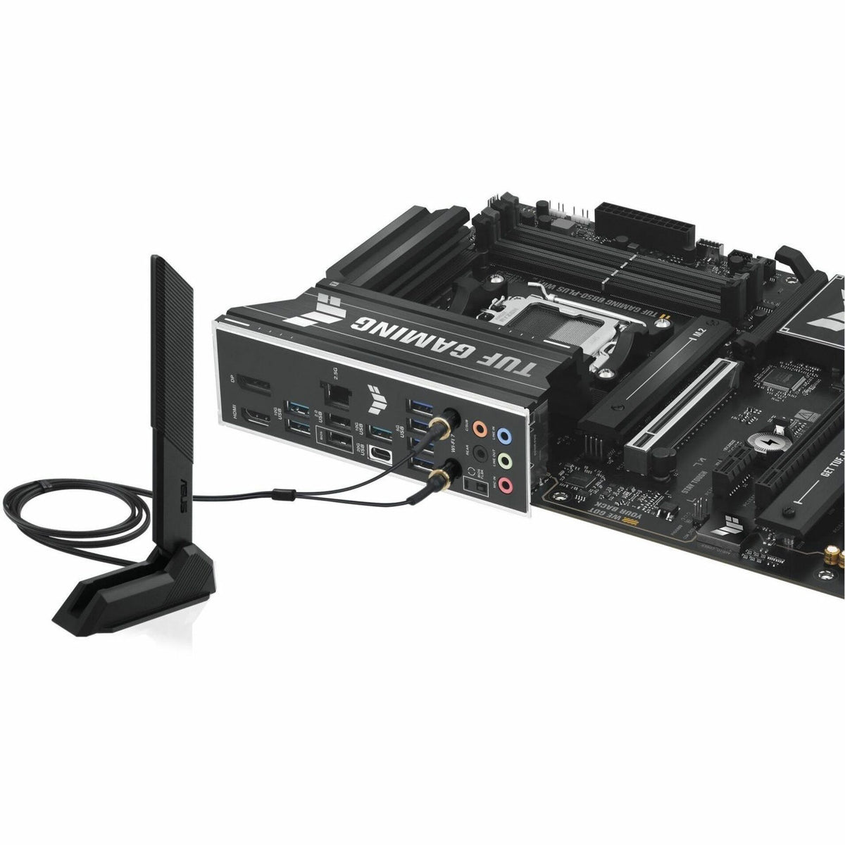 TUF B850-PLUS WIFI Gaming Desktop Motherboard - AMD B850 Chipset - Socket AM5 - ATX - Alternate view 9