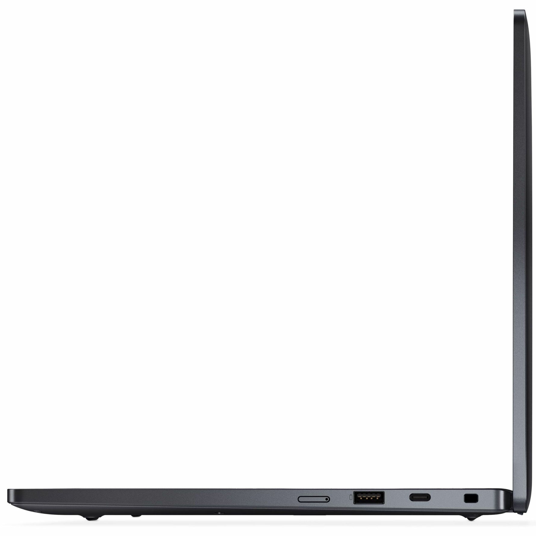 Dell Pro 14 Premium PA14250 14' Clamshell Copilot+ PC Notebook - Full HD Plus - 60 Hz - Intel Core Ultra 5 236V - vPro Technology - 16 GB - 512 GB SSD - English (US) Keyboard - Magnetite - Left view