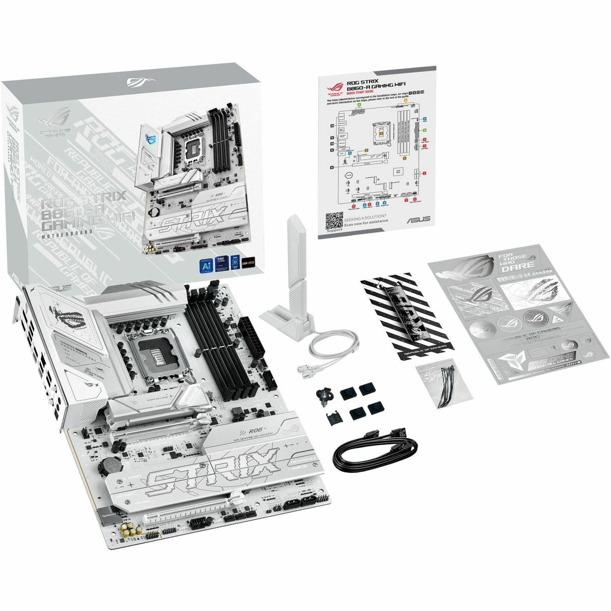 Asus ROG Strix B860-A GAMING WIFI Gaming Desktop Motherboard - Intel B860 Chipset - Socket LGA-1851 - ATX - Alternate view 11