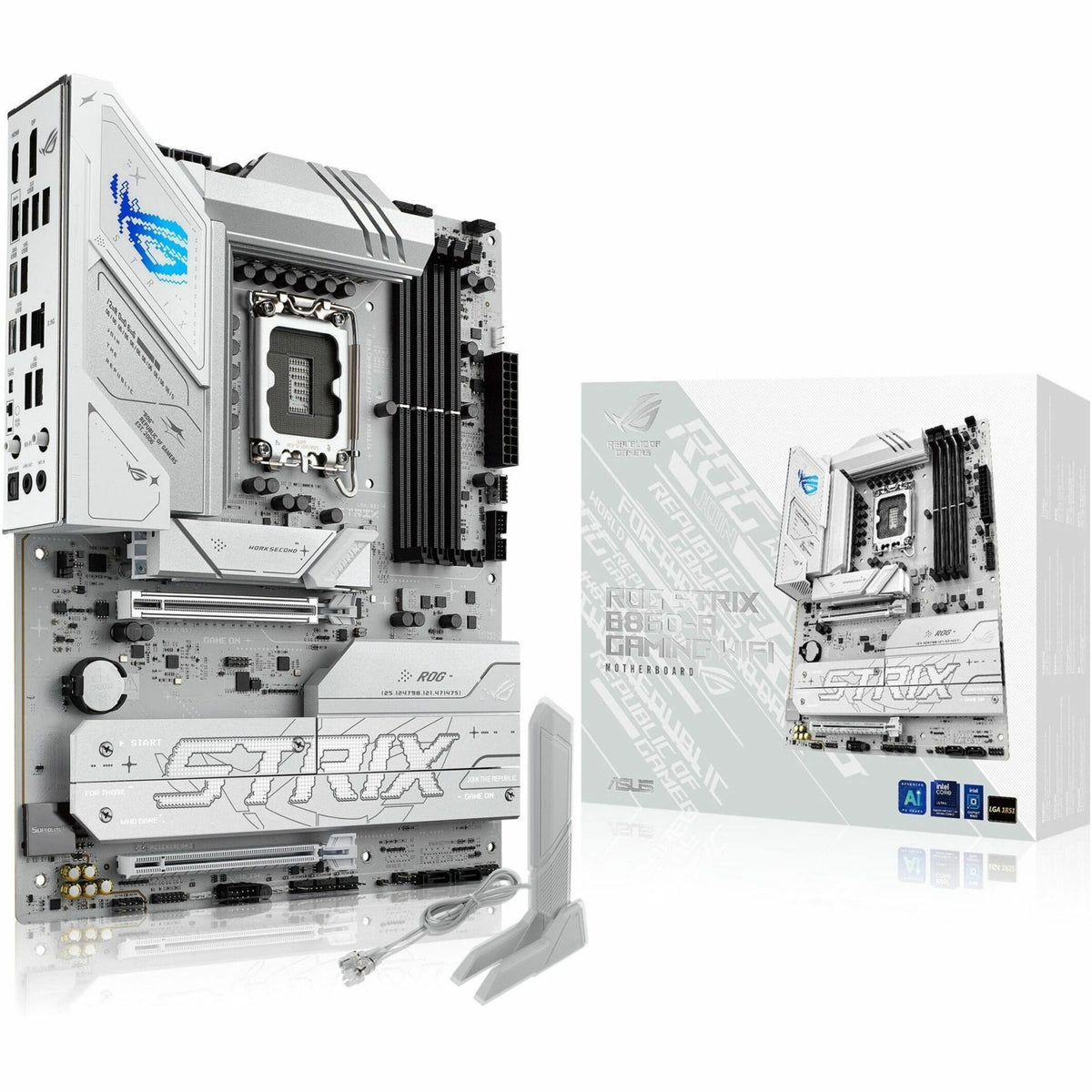 Asus ROG Strix B860-A GAMING WIFI Gaming Desktop Motherboard - Intel B860 Chipset - Socket LGA-1851 - ATX - Alternate view 10