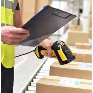 Datalogic PowerScan PD9630 Rugged Manufacturing, Assembly Line, Component Tracking, Inventory, Warehouse, Logistics, Picking, Sorting Handheld Barcode Scanner Kit - Cable Connectivity - Yellow - USB C - Alternate view 15