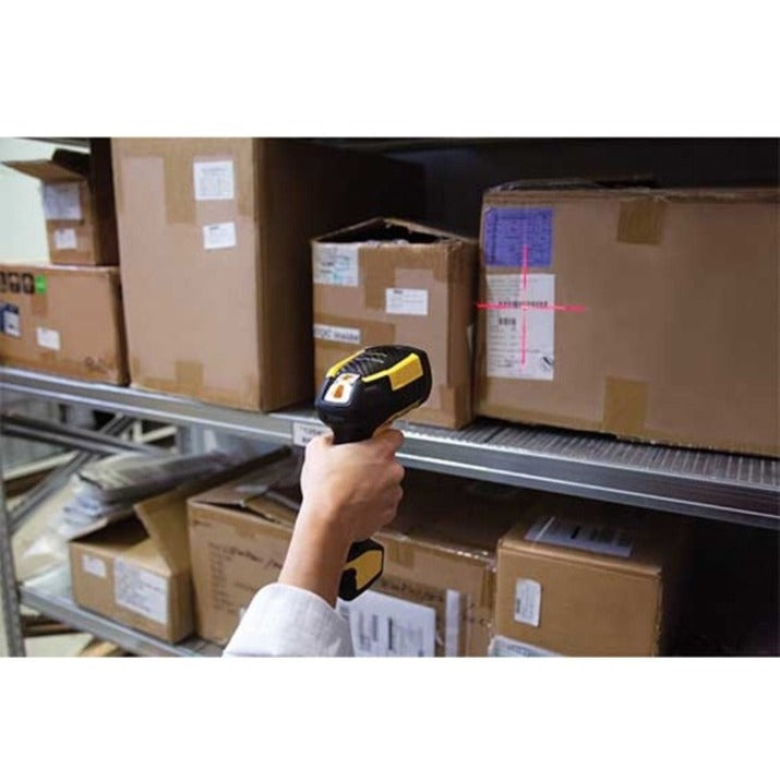 Datalogic PowerScan PD9630 Rugged Manufacturing, Assembly Line, Component Tracking, Inventory, Warehouse, Logistics, Picking, Sorting Handheld Barcode Scanner Kit - Cable Connectivity - Yellow - USB C - Alternate view 13