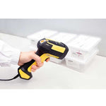 Datalogic PowerScan PD9630 Rugged Manufacturing, Assembly Line, Component Tracking, Inventory, Warehouse, Logistics, Picking, Sorting Handheld Barcode Scanner Kit - Cable Connectivity - Yellow - USB C - Alternate view 10