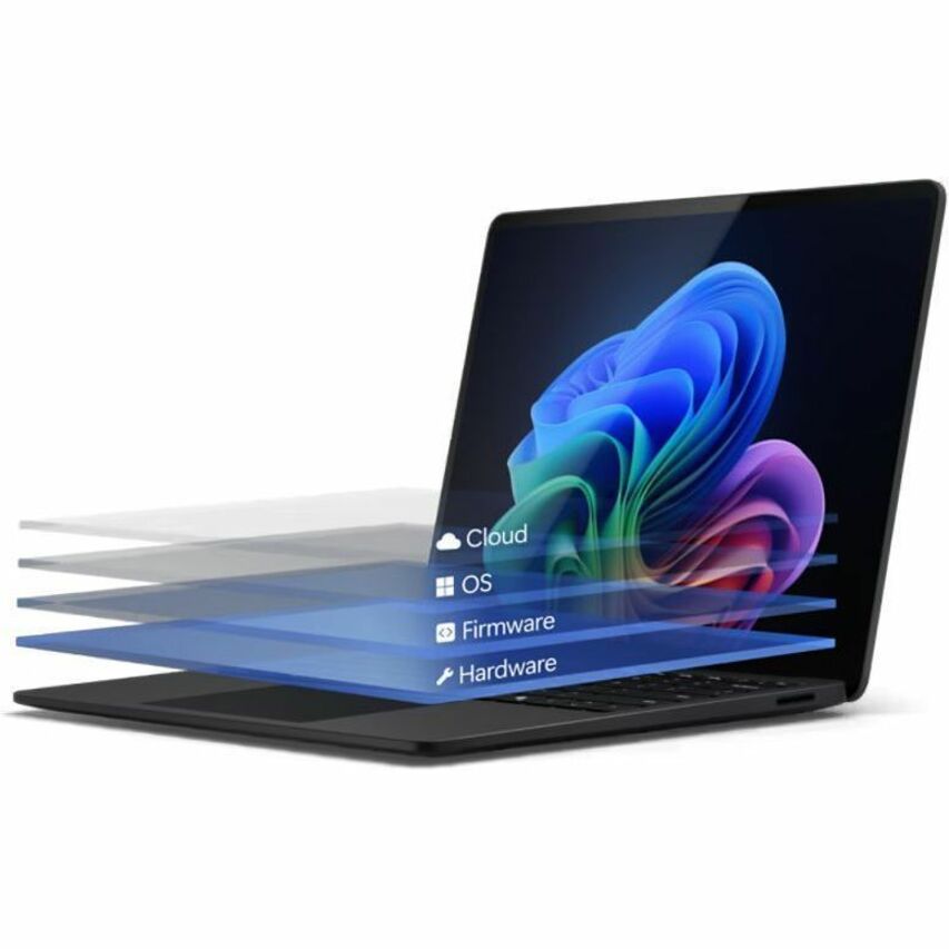 Microsoft Surface Laptop 7 13.8' Touchscreen Copilot+ PC Notebook - 120 Hz - Intel Core Ultra 7 266V - 16 GB - 512 GB SSD - English Keyboard - Black