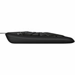 Incase Designed by Microsoft 600 Keyboard - Cable Connectivity - USB Interface - Black - Right view