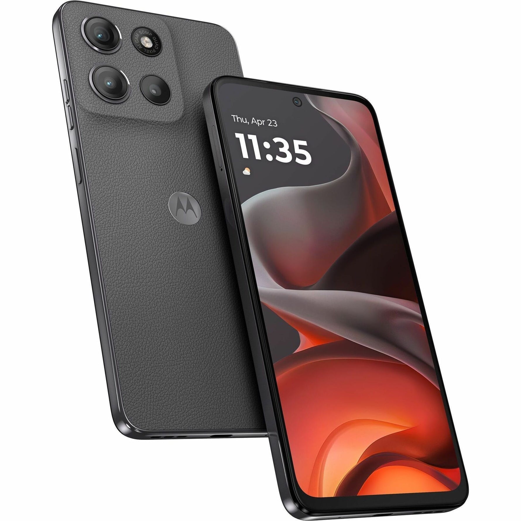 Motorola Mobility moto g15 128 GB Smartphone - 6.7' LCD Full HD Plus - Octa-core (Cortex A75Dual-core (2 Core) 2 GHz + Cortex A55 Hexa-core (6 Core) 1.70 GHz - 4 GB RAM - Android 15 - 4G - Gravity Gray