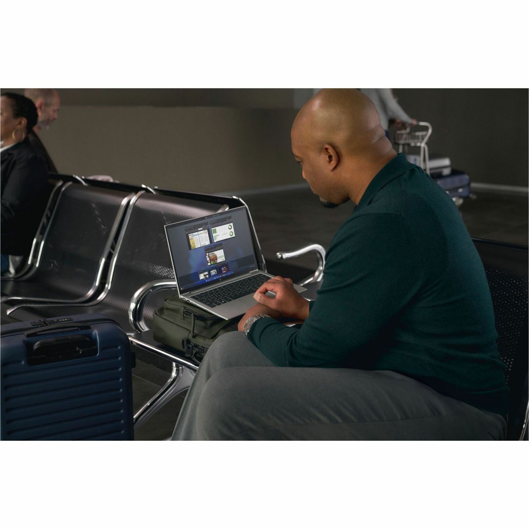 HP EliteBook X G1i 14' Touchscreen Notebook - 5G - WUXGA - 60 Hz - Intel Core Ultra 7 258V - 32 GB - 1 TB SSD - Glacier Silver