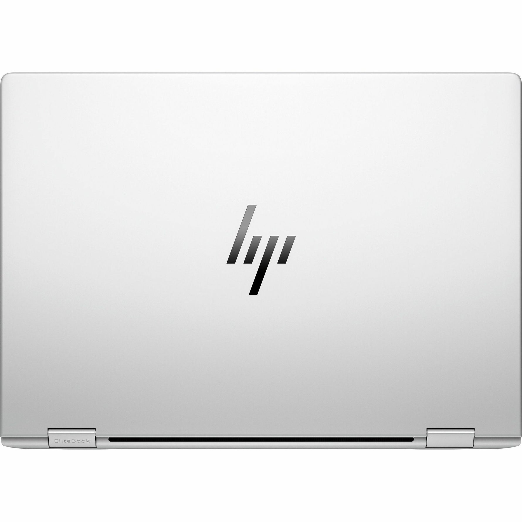 HP EliteBook X Flip G1i 14' Touchscreen Convertible 2 in 1 Notebook - WUXGA - 60 Hz - Intel Core Ultra 5 226V - 16 GB - 512 GB SSD - Glacier Silver - Top view
