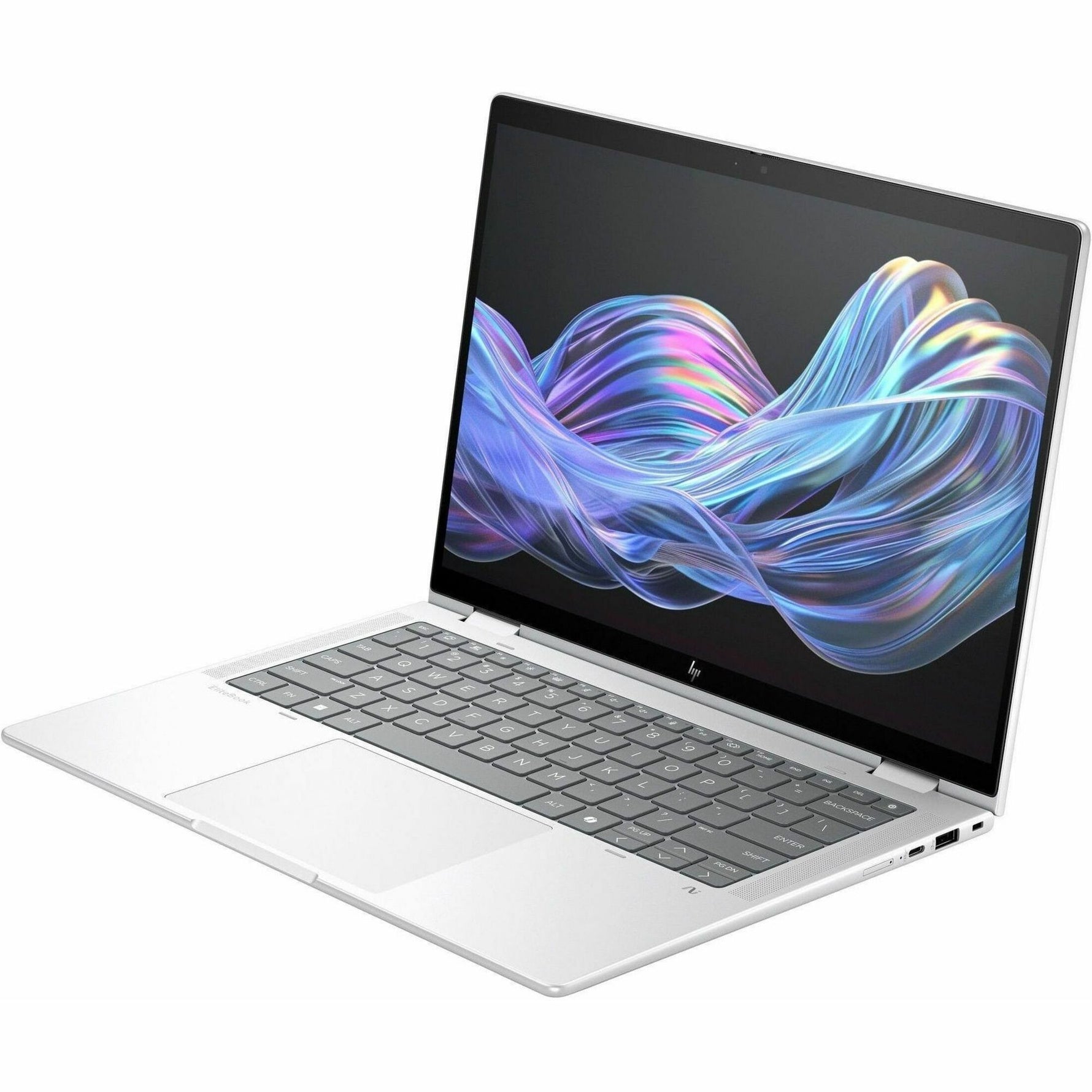 HP EliteBook X Flip G1i 14' Touchscreen Convertible 2 in 1 Notebook - 5G - WUXGA - 60 Hz - Intel Core Ultra 7 258V - 32 GB - 1 TB SSD - Glacier Silver - Alternate view 6