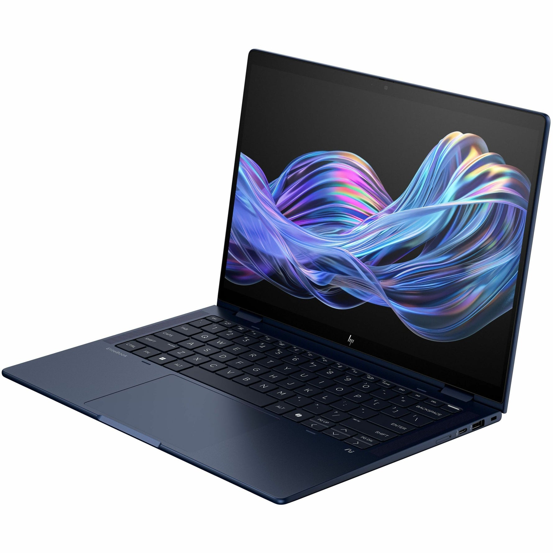 HP EliteBook X Flip G1i 14' Touchscreen Convertible 2 in 1 Notebook - WUXGA - 60 Hz - Intel Core Ultra 7 256V - 16 GB - 512 GB SSD - Glacier Silver