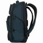 Targus HeritageLuxe TBB65602GL Carrying Case (Backpack) for 38.1 cm (15') to 40.6 cm (16') Notebook - Blue - Left view