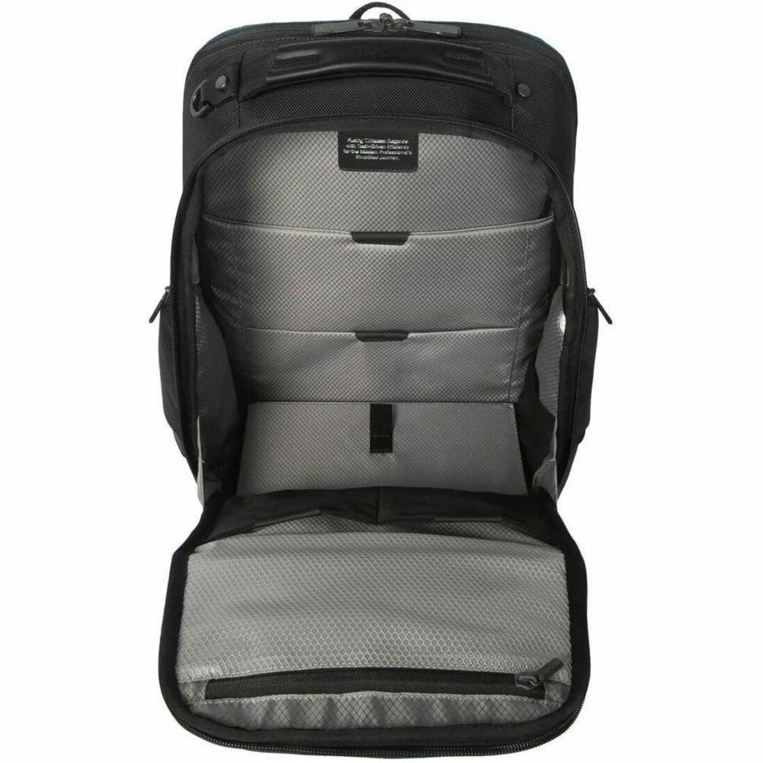 Targus HeritageLuxe TBB656GL Carrying Case (Backpack) for 38.1 cm (15') to 40.6 cm (16') Notebook - Black - Alternate view 6