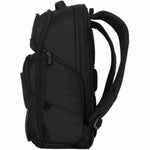 Targus HeritageLuxe TBB656GL Carrying Case (Backpack) for 38.1 cm (15') to 40.6 cm (16') Notebook - Black - Left view