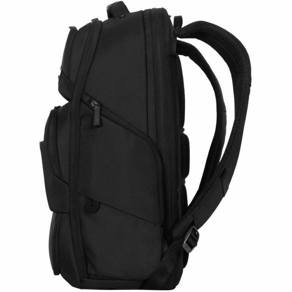 Targus HeritageLuxe TBB656GL Carrying Case (Backpack) for 38.1 cm (15') to 40.6 cm (16') Notebook - Black - Left view