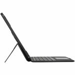 Targus Versavu THZ988US Keyboard/Cover Case (Folio) for 27.9 cm (11') Apple iPad Pro 11 (2024) Tablet - Black - Top view