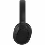 Belkin SoundForm Surround Wired/Wireless On-ear, Over-the-head, Over-the-ear Stereo Headset - Black - Left view