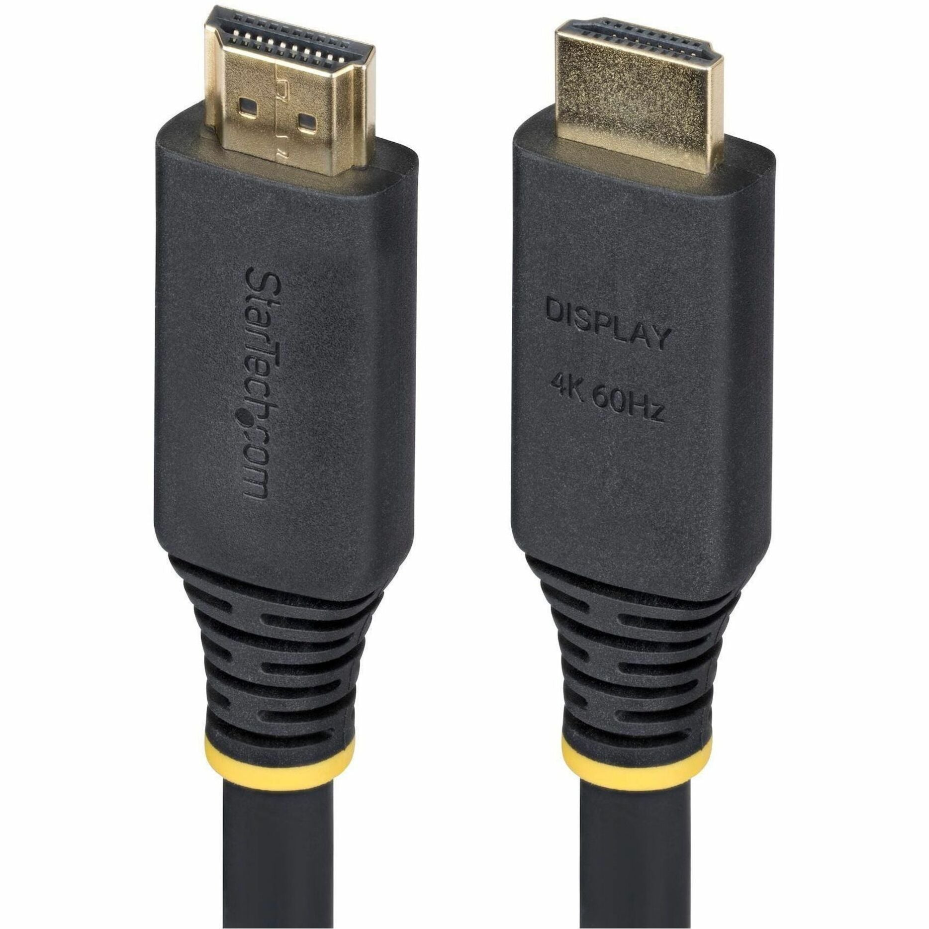 StarTech.com 10m (32.8ft) Active High Speed HDMI Cable, 4K 60Hz/1440p 144Hz, 18Gbps, UHD HDMI 2.0 Cord, TPE Jacket
