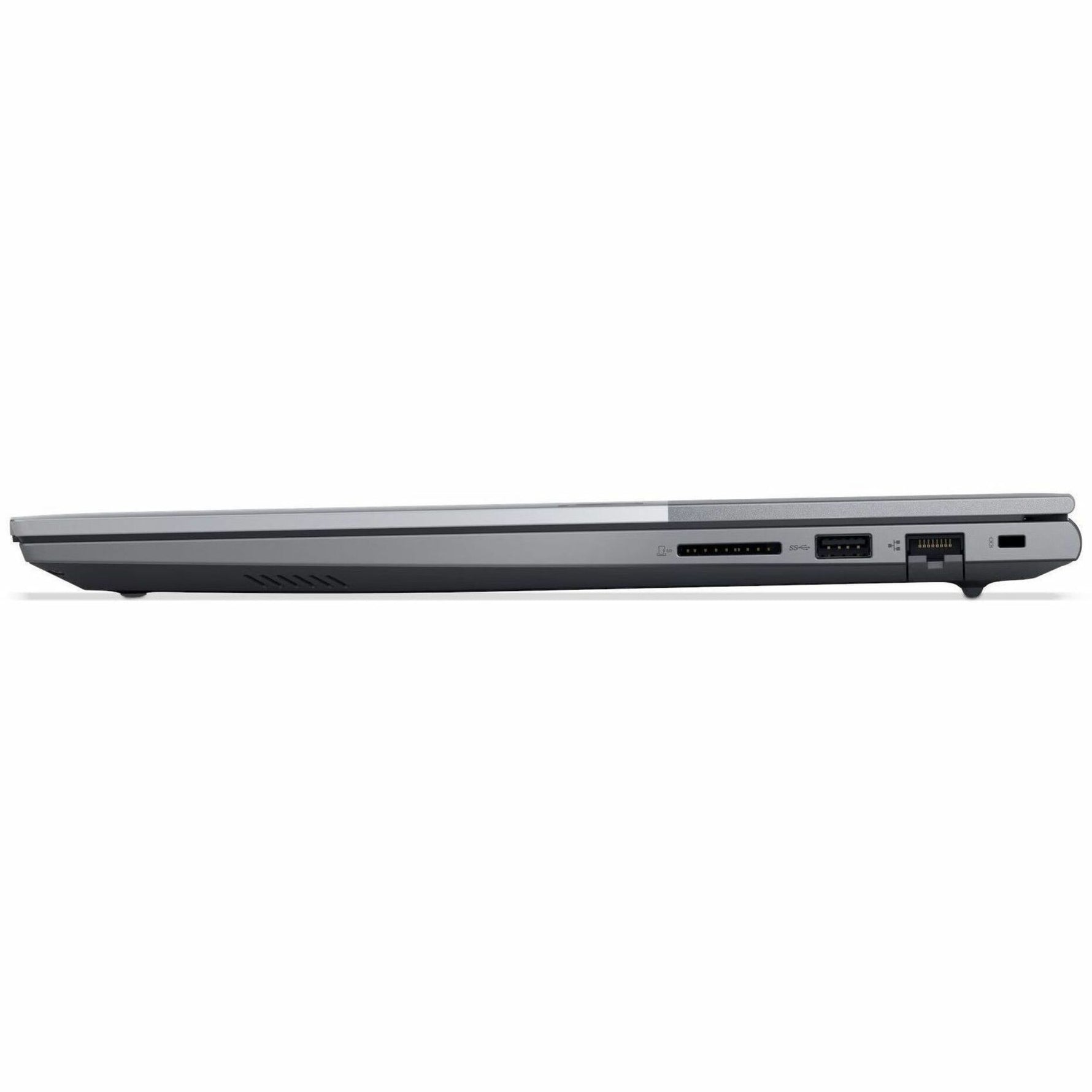 Lenovo ThinkBook 16 G8 IAL 21SK006TAU 16' Notebook - WUXGA - 60 Hz - Intel Core Ultra 7 255H - 32 GB - 512 GB SSD - English Keyboard - Arctic Gray - Left view