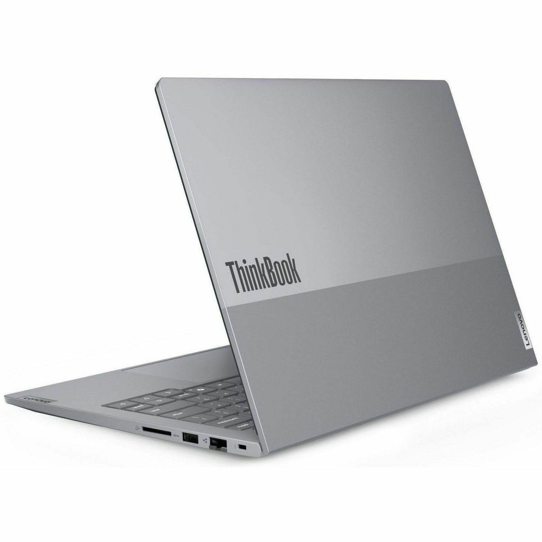 Lenovo ThinkBook 14 G8 IAL 21SJ006TAU 14' Notebook - WUXGA - 60 Hz - Intel Core Ultra 7 255H - 32 GB - 512 GB SSD - English Keyboard - Arctic Gray - Top view