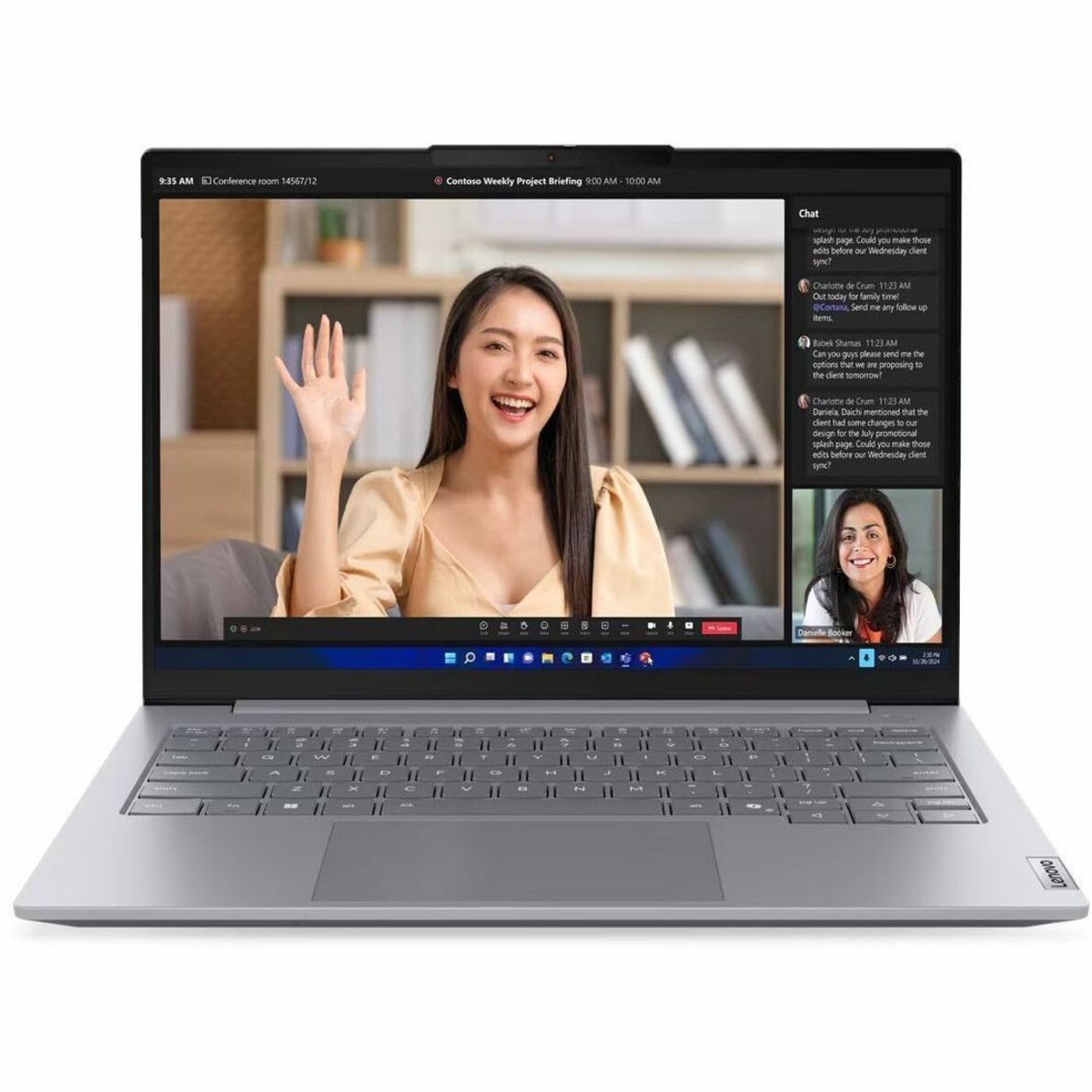 Lenovo ThinkBook 14 G8 IAL 21SJ006TAU 14' Notebook - WUXGA - 60 Hz - Intel Core Ultra 7 255H - 32 GB - 512 GB SSD - English Keyboard - Arctic Gray