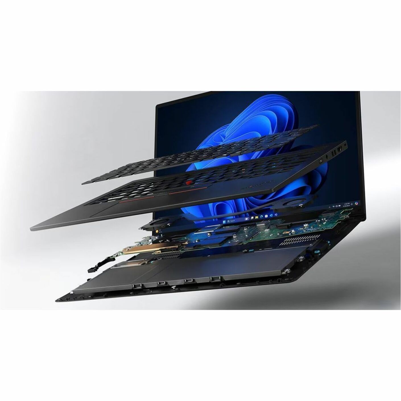 Lenovo ThinkPad X1 Carbon Gen 13 21NS0048AU 14' Touchscreen Copilot+ PC Ultrabook - WUXGA - 60 Hz - Intel Core Ultra 7 258V - Intel Evo Platform - 32 GB - 512 GB SSD - English Keyboard - Black Paint - Alternate view 15
