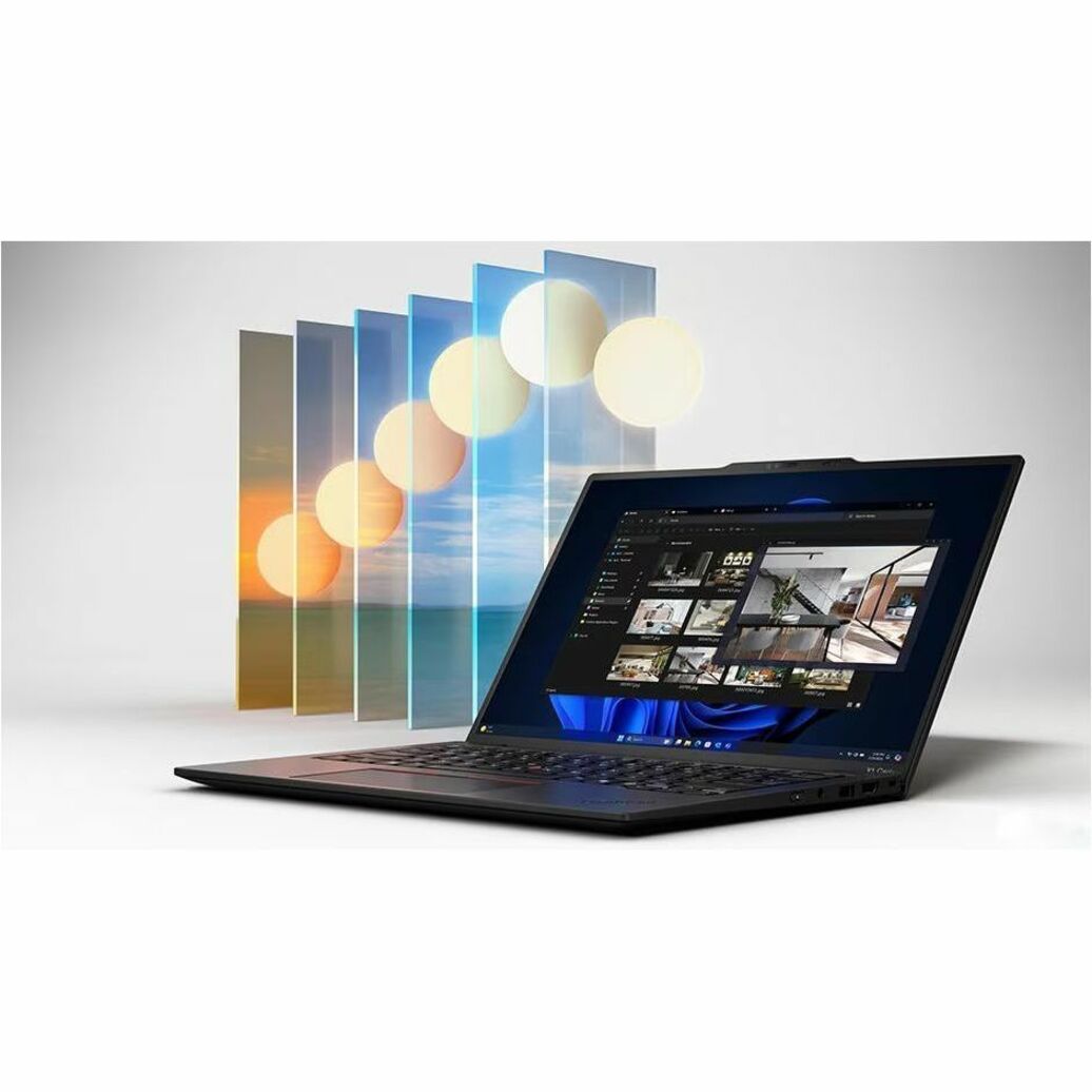 Lenovo ThinkPad X1 Carbon Gen 13 21NS0048AU 14' Touchscreen Copilot+ PC Ultrabook - WUXGA - 60 Hz - Intel Core Ultra 7 258V - Intel Evo Platform - 32 GB - 512 GB SSD - English Keyboard - Black Paint - Alternate view 9
