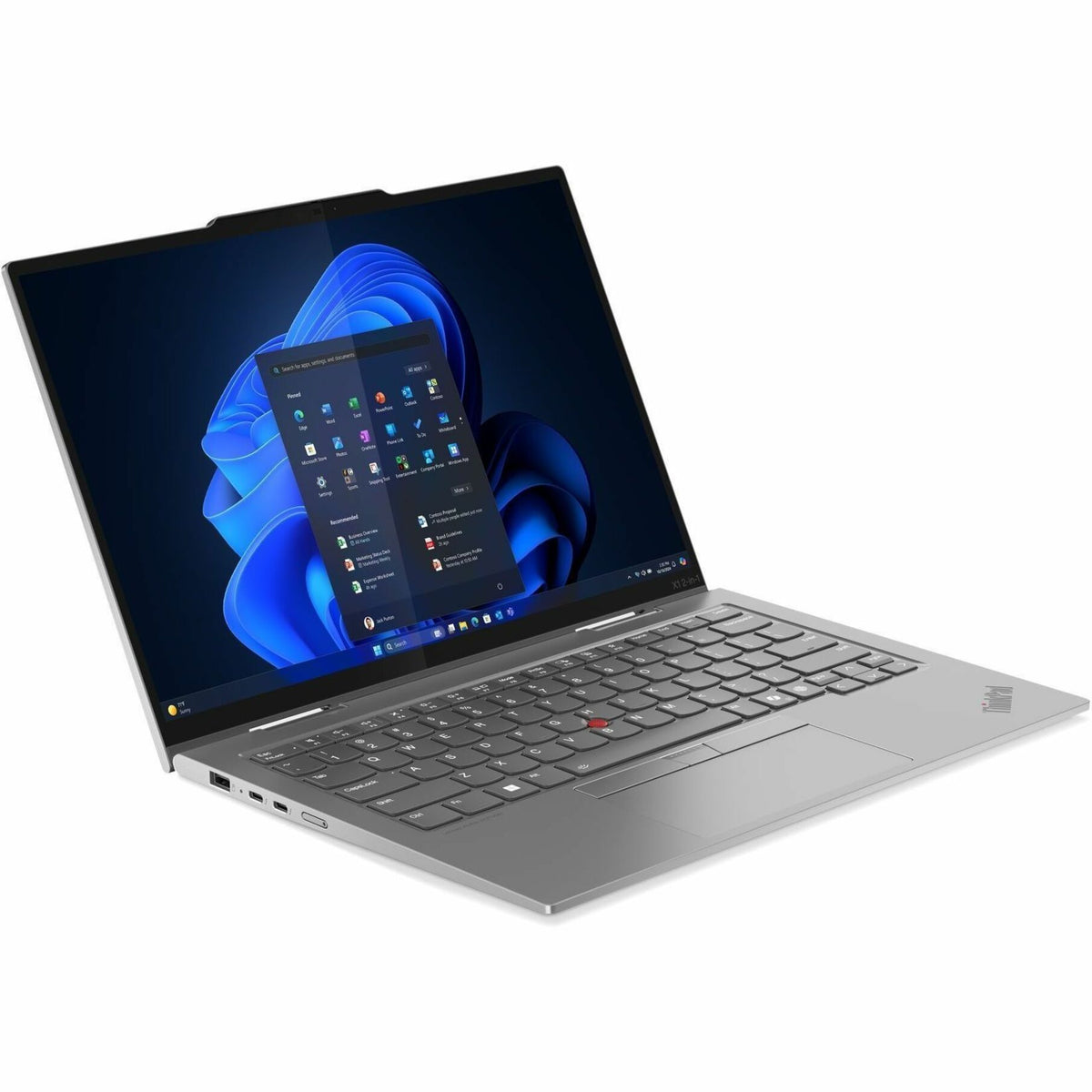 Lenovo Thinkpad X1 Gen 10 21NU001HAU 14' Touchscreen Convertible Copilot+ PC 2 in 1 Notebook - WUXGA - 60 Hz - Intel Core Ultra 7 258V - Intel Evo Platform - 32 GB - 512 GB SSD - English Keyboard - Gr - Alternate view 16
