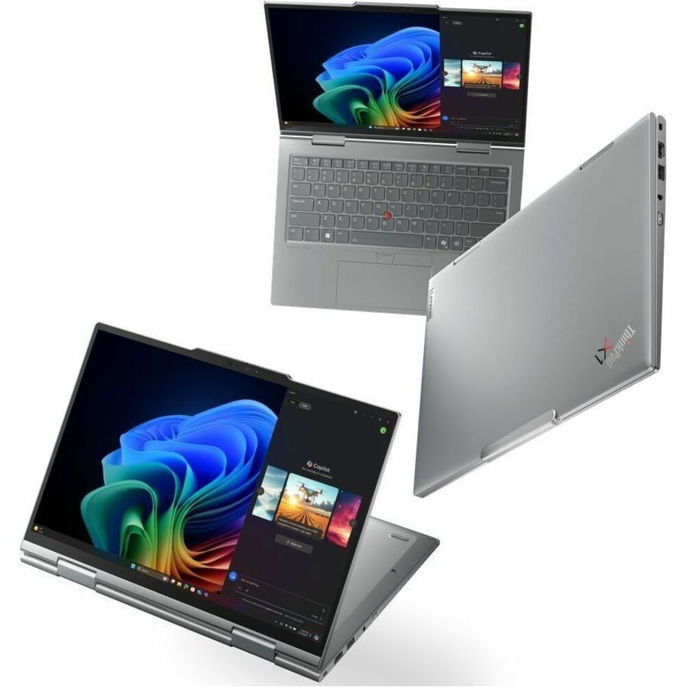 Lenovo Thinkpad X1 Gen 10 21NU001HAU 14' Touchscreen Convertible Copilot+ PC 2 in 1 Notebook - WUXGA - 60 Hz - Intel Core Ultra 7 258V - Intel Evo Platform - 32 GB - 512 GB SSD - English Keyboard - Gr - Alternate view 28