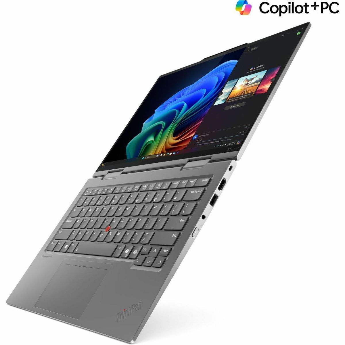 Lenovo Thinkpad X1 Gen 10 21NU001HAU 14' Touchscreen Convertible Copilot+ PC 2 in 1 Notebook - WUXGA - 60 Hz - Intel Core Ultra 7 258V - Intel Evo Platform - 32 GB - 512 GB SSD - English Keyboard - Gr - Alternate view 10