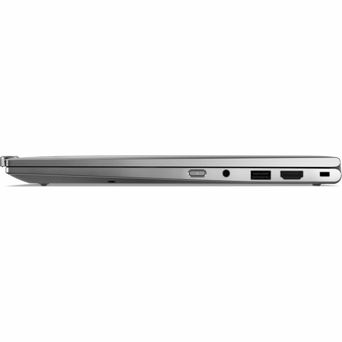Lenovo Thinkpad X1 Gen 10 21NU001HAU 14' Touchscreen Convertible Copilot+ PC 2 in 1 Notebook - WUXGA - 60 Hz - Intel Core Ultra 7 258V - Intel Evo Platform - 32 GB - 512 GB SSD - English Keyboard - Gr - Left view