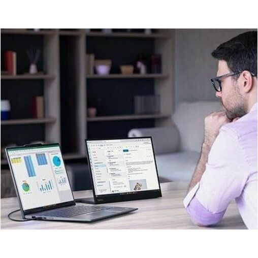 Lenovo Thinkpad X1 Gen 10 21NU001HAU 14' Touchscreen Convertible Copilot+ PC 2 in 1 Notebook - WUXGA - 60 Hz - Intel Core Ultra 7 258V - Intel Evo Platform - 32 GB - 512 GB SSD - English Keyboard - Grey