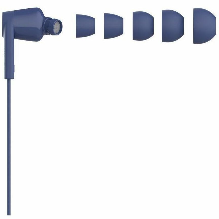 Belkin SOUNDFORM Wired Earbud Stereo Earset - Blue