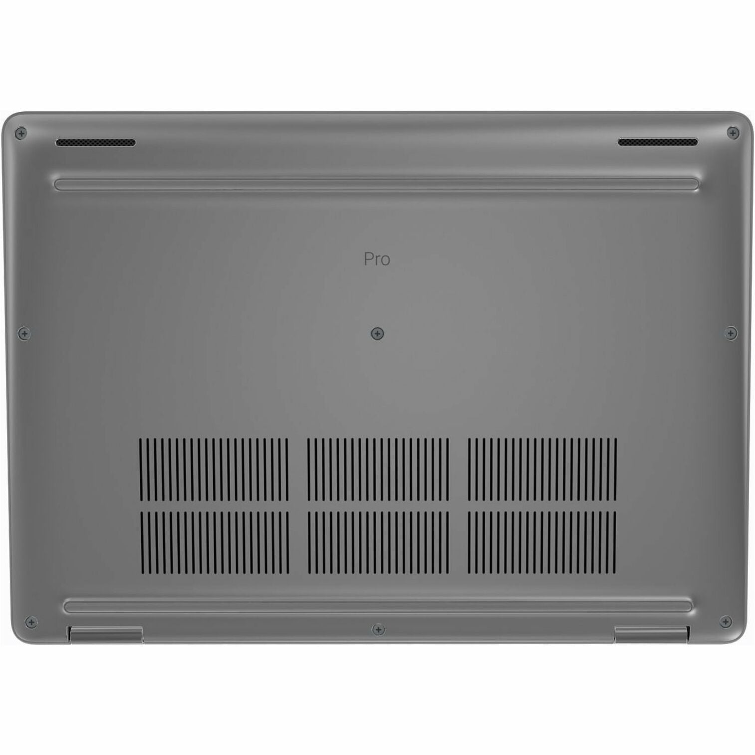 Dell Pro 13 Plus PB13250 13.3' Clamshell Copilot+ PC Notebook - Full HD Plus - 60 Hz - Intel Core Ultra 7 266V - vPro Technology - 16 GB - 512 GB SSD - Bottom view