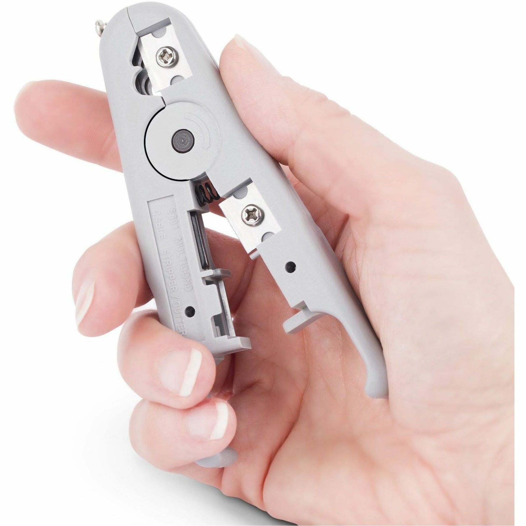 StarTech.com Network Cable Stripper and Cutter, Professional Wire Stripper for UTP/FTP/STP/Coax Cables, Rotary Wire Stripping/Cutting Tool - Alternate view 7