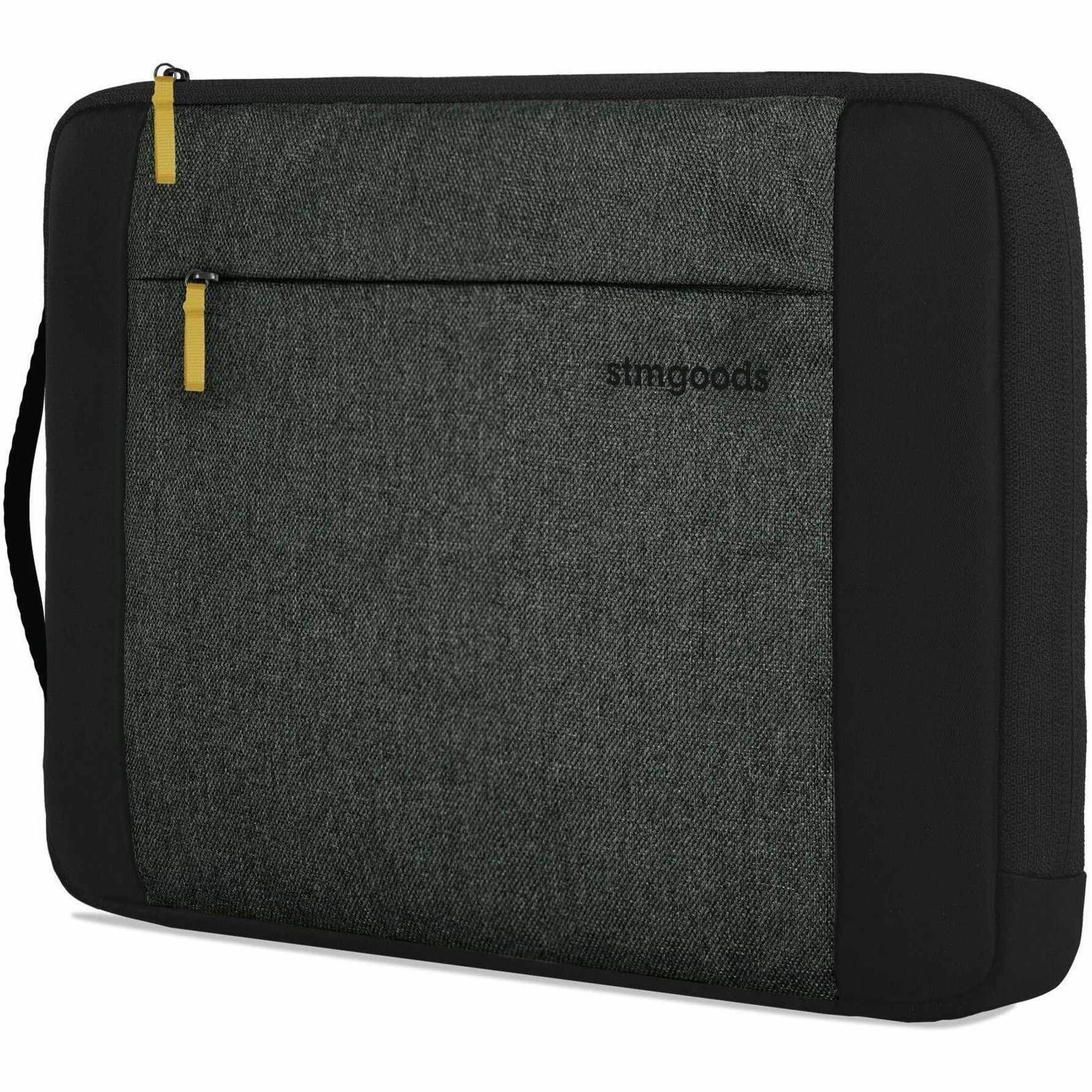 STM Goods Kin Carrying Case (Sleeve) for 38.1 cm (15') to 40.6 cm (16') Apple MacBook Pro - Black Slate - Left view