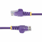 StarTech 15m Purple Slim CAT6 Ethernet Cable, Snagless RJ45, UTP, LSZH, 28AWG Pure Bare Copper, Slim Network Patch Cord - Alternate view 8