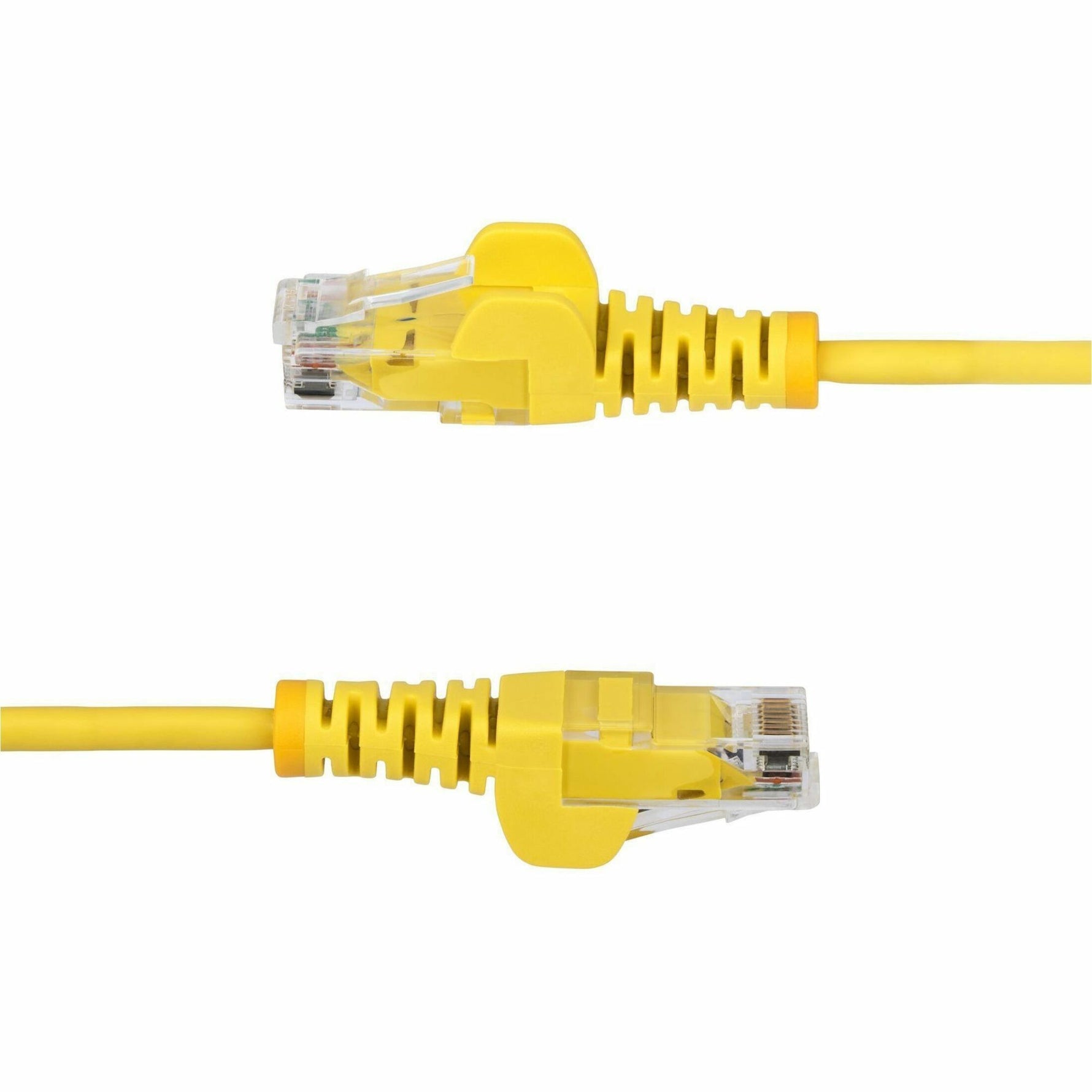 StarTech 1m Yellow Slim CAT6 Ethernet Cable, Snagless RJ45, UTP, LSZH, 28AWG Pure Bare Copper, Slim Network Patch Cord - Alternate view 8