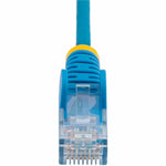 StarTech 7m Blue Slim CAT6 Ethernet Cable, Snagless RJ45, UTP, LSZH, 28AWG Pure Bare Copper, Slim Network Patch Cord - Alternate view 9