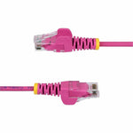 StarTech 2.5m Pink Slim CAT6 Ethernet Cable, Snagless RJ45, UTP, LSZH, 28AWG Pure Bare Copper, Slim Network Patch Cord - Alternate view 8
