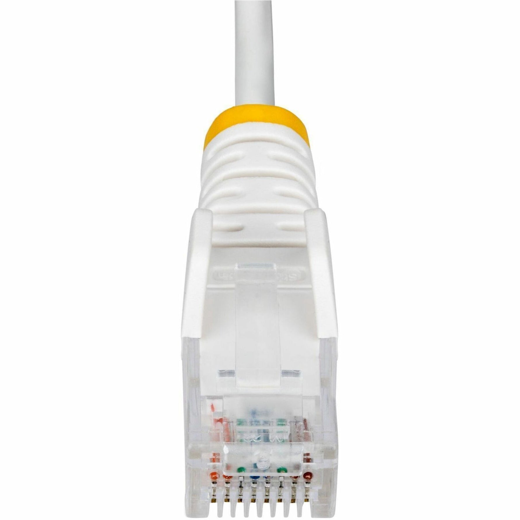 StarTech 2.5m White Slim CAT6 Ethernet Cable, Snagless RJ45, UTP, LSZH, 28AWG Pure Bare Copper, Slim Network Patch Cord - Alternate view 9