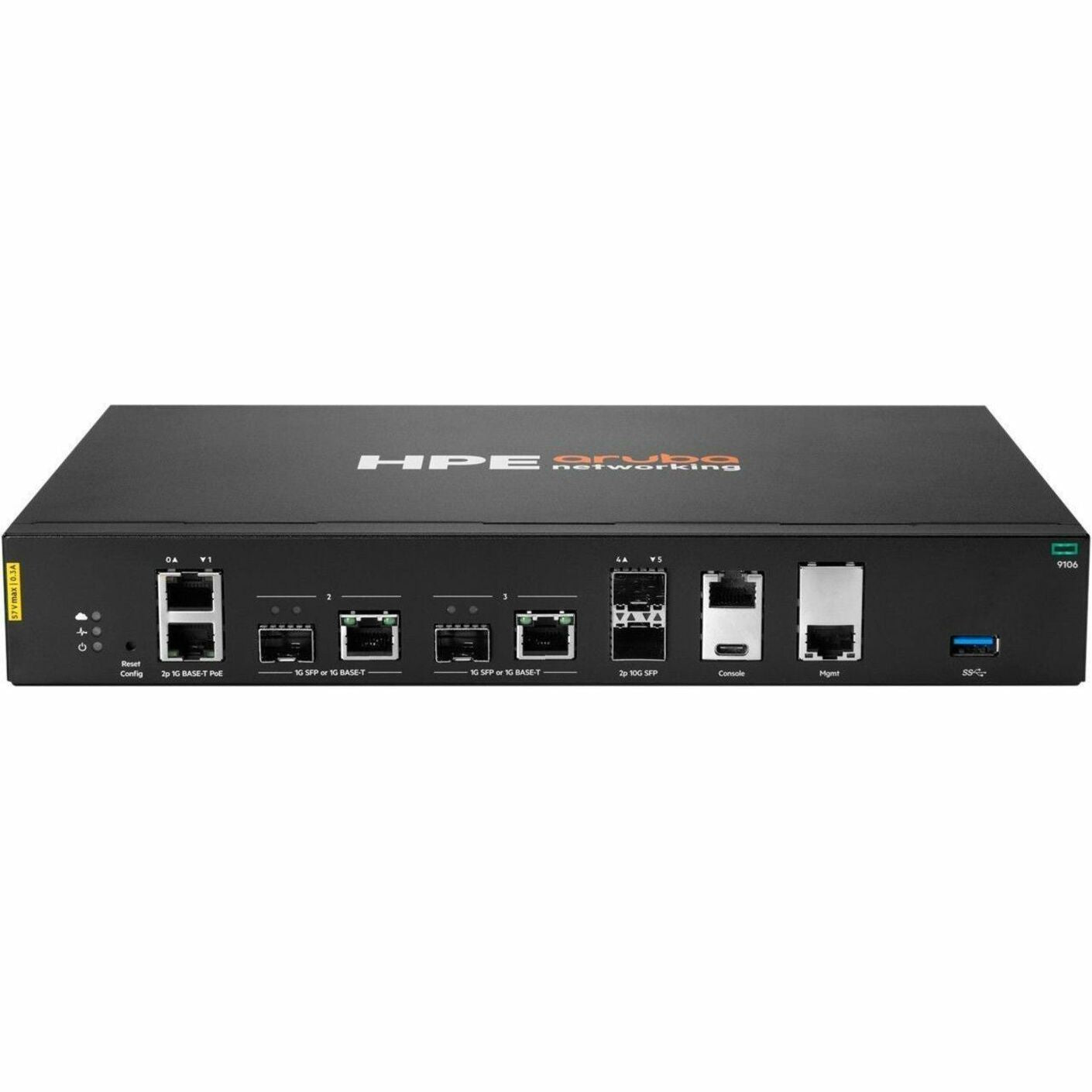 Aruba 9100 9106 Router - Left view