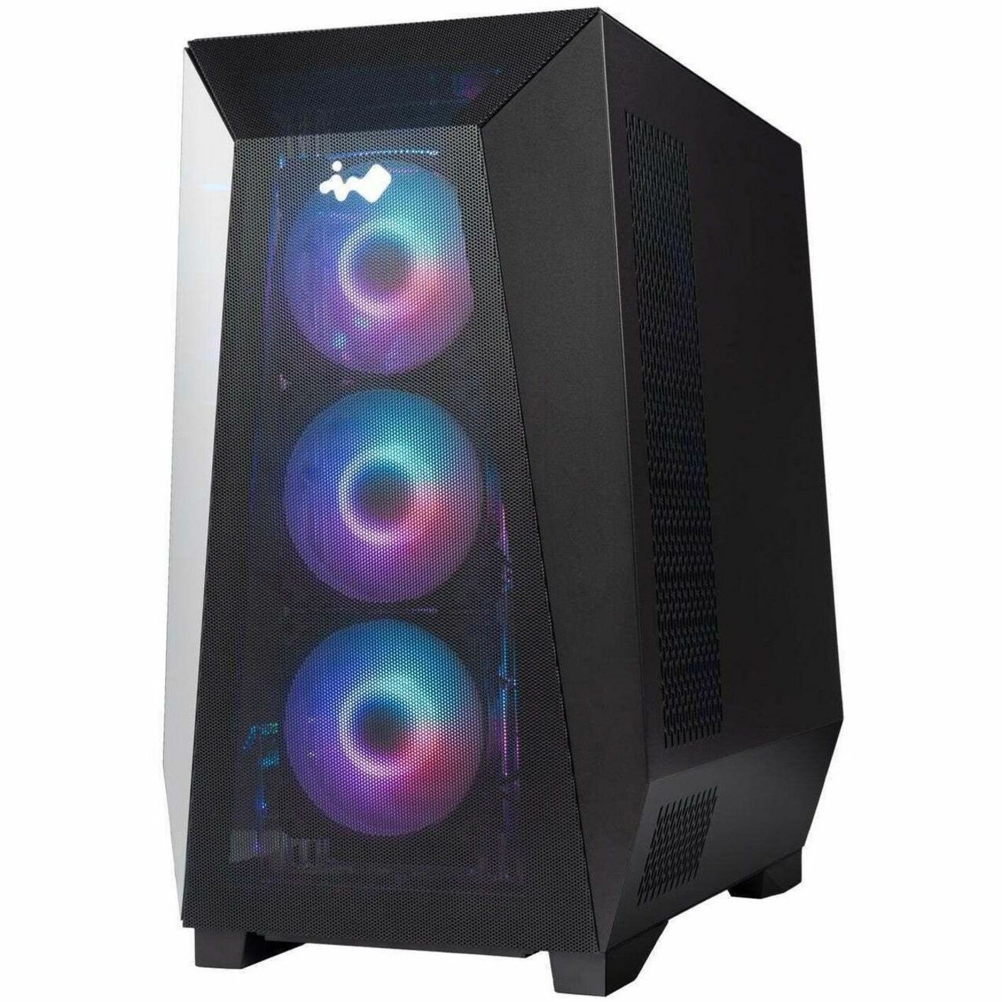 In Win Prism IW-CS-PRISM Gaming Computer Case - ATX Motherboard Supported - Mid-tower - SPCC, Tempered Glass, Glass - Black - Alternate view 14