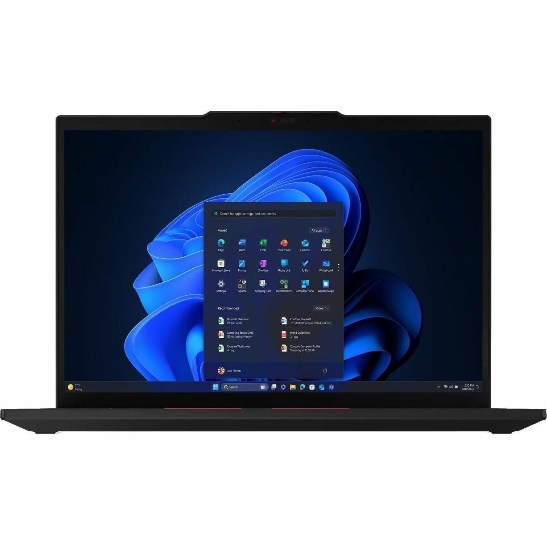 Lenovo ThinkPad T14 Gen 6 21QJ0004AU 14' Copilot+ PC Notebook - WUXGA - 60 Hz - AMD Ryzen AI 5 PRO 340 - 32 GB - 512 GB SSD - English Keyboard - Black